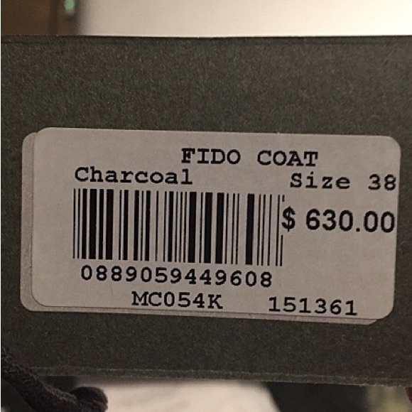 ALL SAINTS Fido Wool Blend Overcoat Sz 38 NWT - Picture 10 of 10